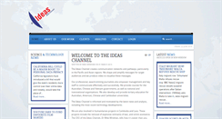 Desktop Screenshot of ideaschannel.com